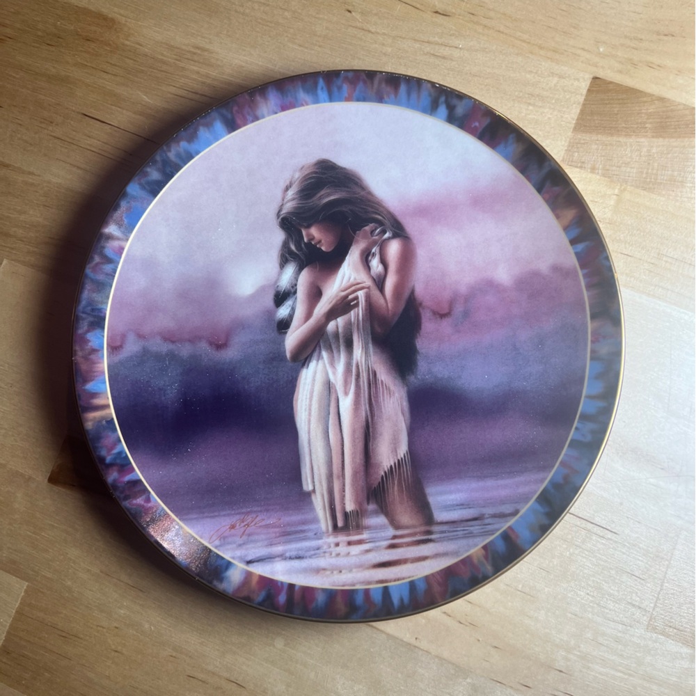 Vintage The Bradford Exchange 1999‎ by Lee Bogle "Contentment"